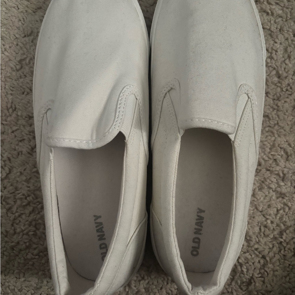 Brand new Old Navy White Slip-On Sneakers